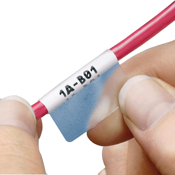 Panduit P1 Cassette, Self-Lam Label, Vinyl, 1.00" W x 2.20" H, S100X220VAC S100X220VAC - main